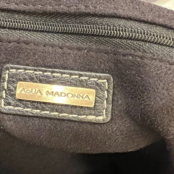 Aqua Madonna Leather Purse - Picture 2 of 10